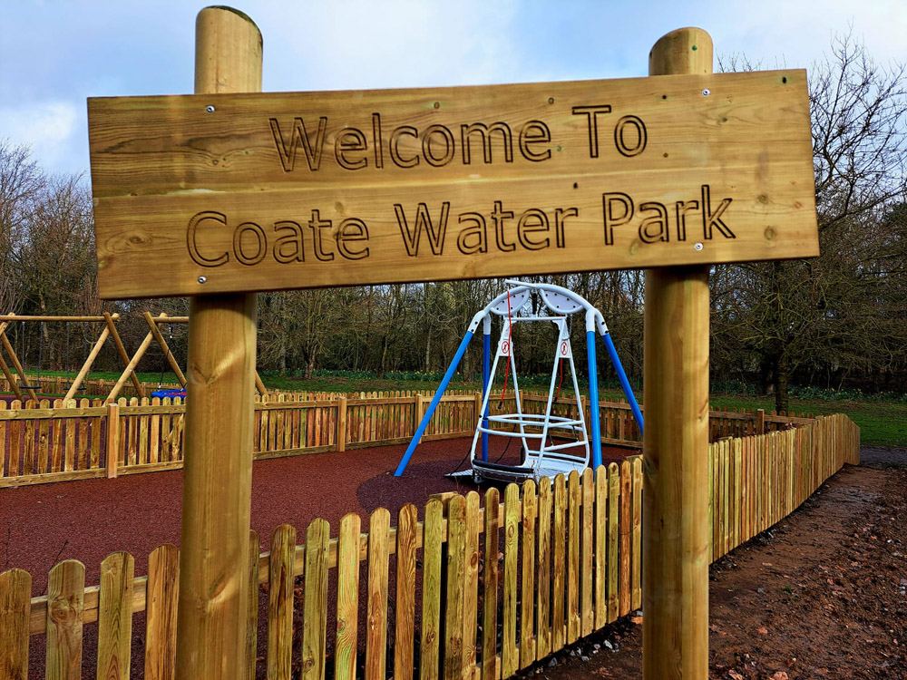 Coate Water Country Park Swindon for Swindon Borough Council
