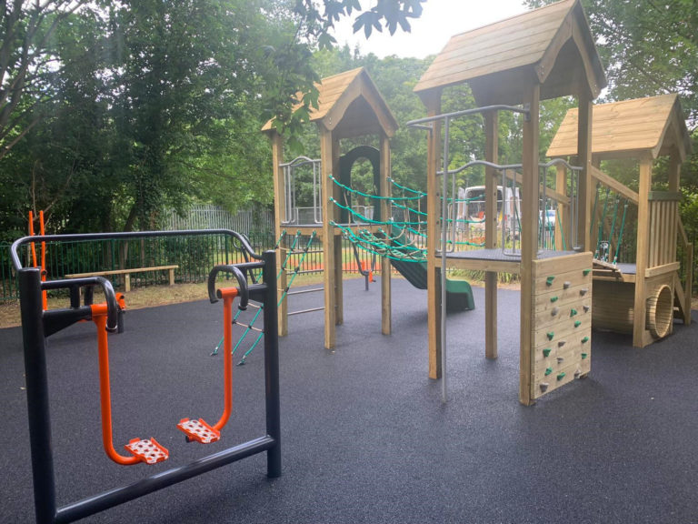 ESP Work in Partnership with Crabtree Developments for a New Playground Project