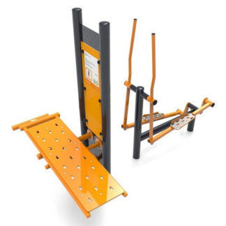 Elliptical cross trainer + Exercise bench