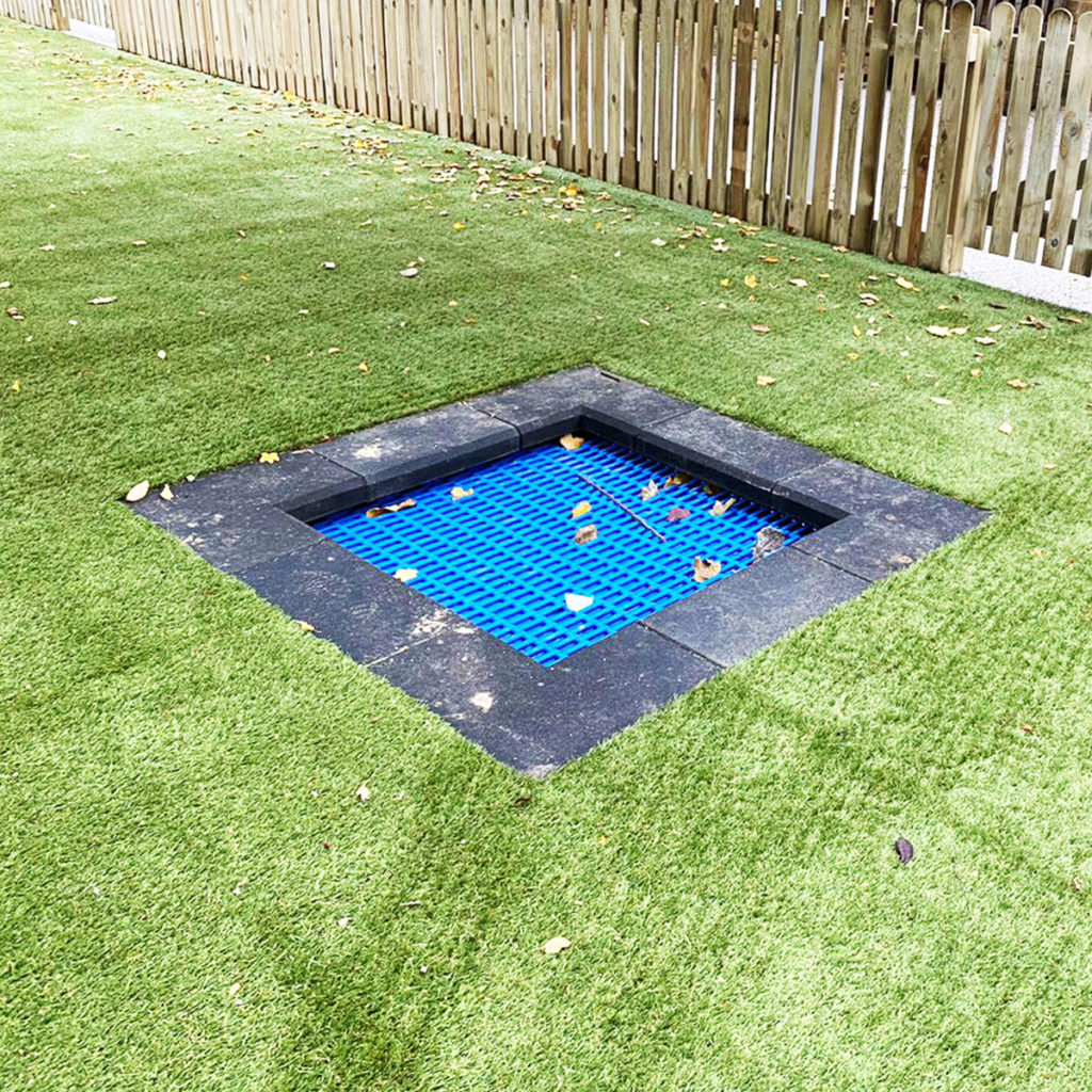 Square Sunken Trampoline (1.5m x 1.5m)