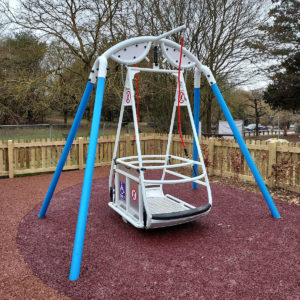 an image of a Wheelchair Accessible Swing