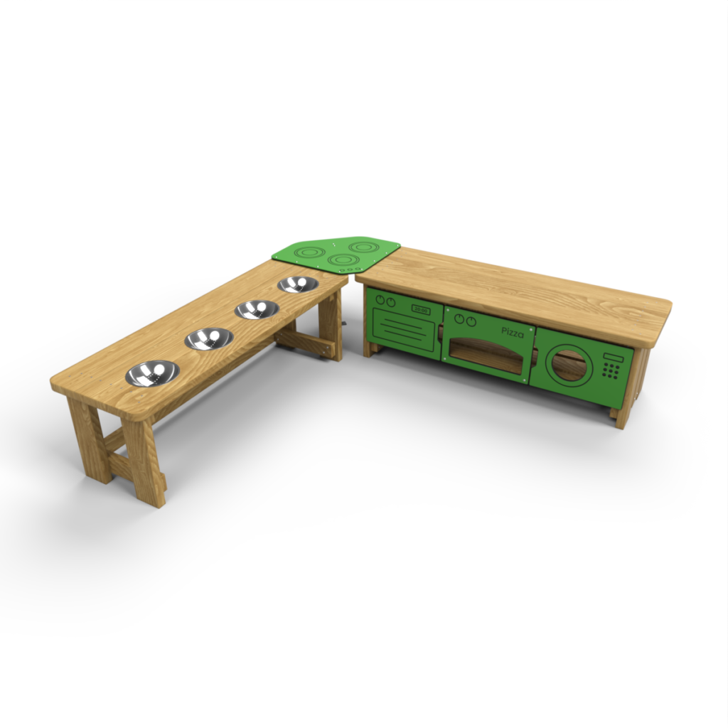 Mud Kitchen Corner Style 7