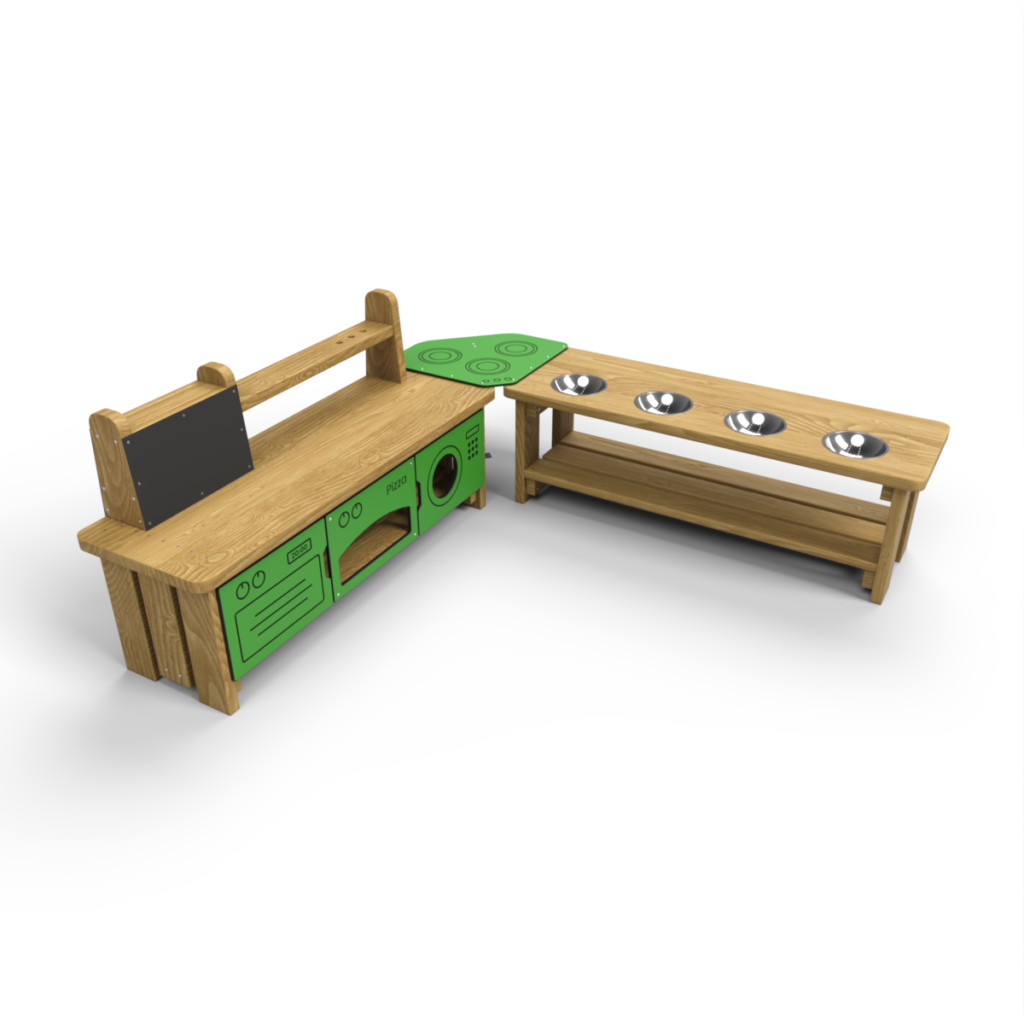 Mud Kitchen Corner Style 8