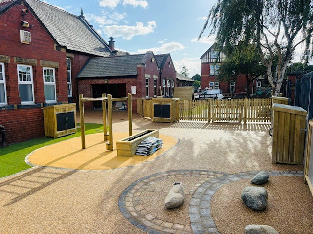 Inspiring New EYFS Outdoor Provision at Northfield Primary School, Pontefract