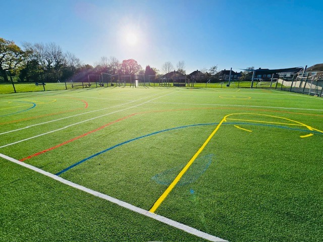 New Multi-Use Games Area (MUGA) Transforms Sports Provision at Handforth Grange Primary School, Stockport