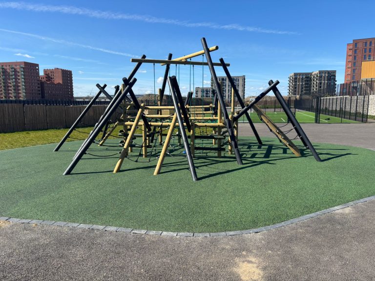 Pathways School playground after installation, photo 7
