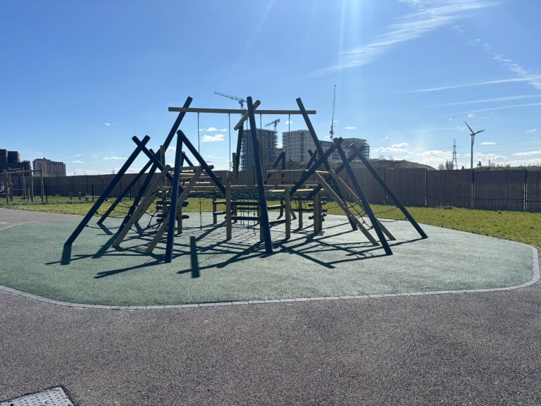 Pathways School playground after installation, photo 10